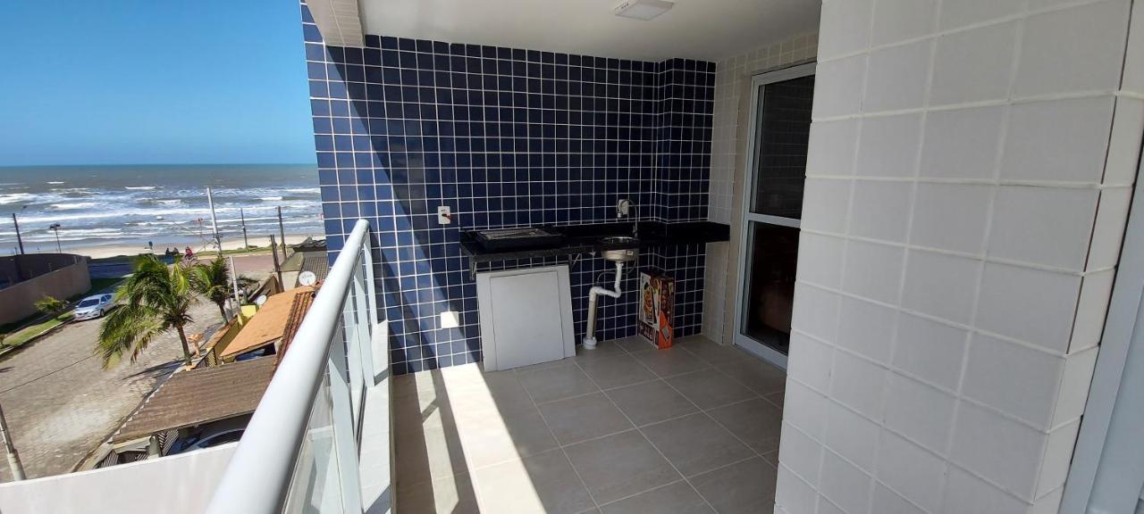 Ap, Condominio, Vista Do Mar, Piscina, Estacionamento Itanhaém Eksteriør bilde