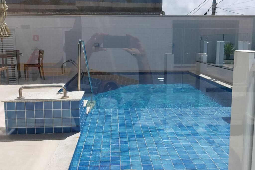 Ap, Condominio, Vista Do Mar, Piscina, Estacionamento Itanhaém Eksteriør bilde
