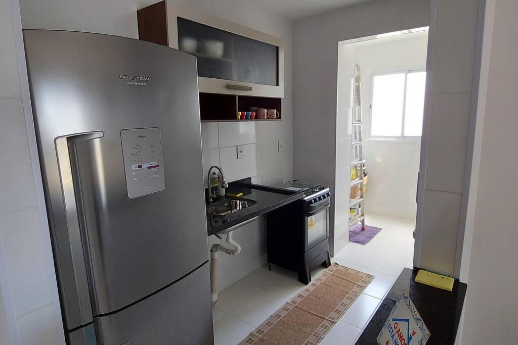 Ap, Condominio, Vista Do Mar, Piscina, Estacionamento Itanhaém Eksteriør bilde