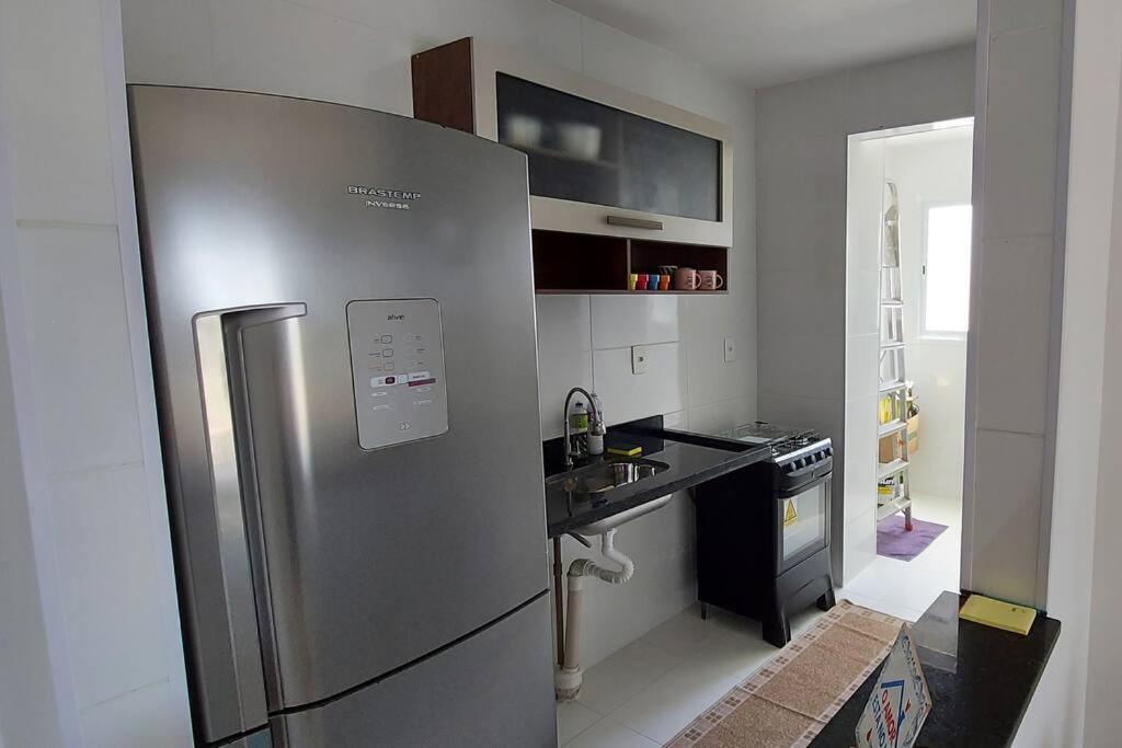 Ap, Condominio, Vista Do Mar, Piscina, Estacionamento Itanhaém Eksteriør bilde