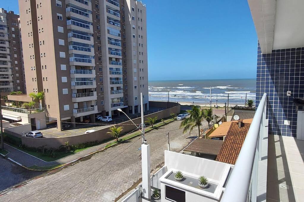Ap, Condominio, Vista Do Mar, Piscina, Estacionamento Itanhaém Eksteriør bilde