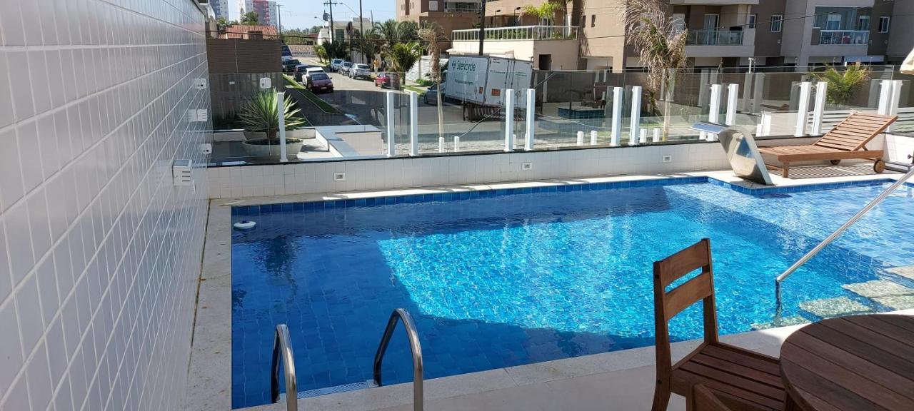 Ap, Condominio, Vista Do Mar, Piscina, Estacionamento Itanhaém Eksteriør bilde